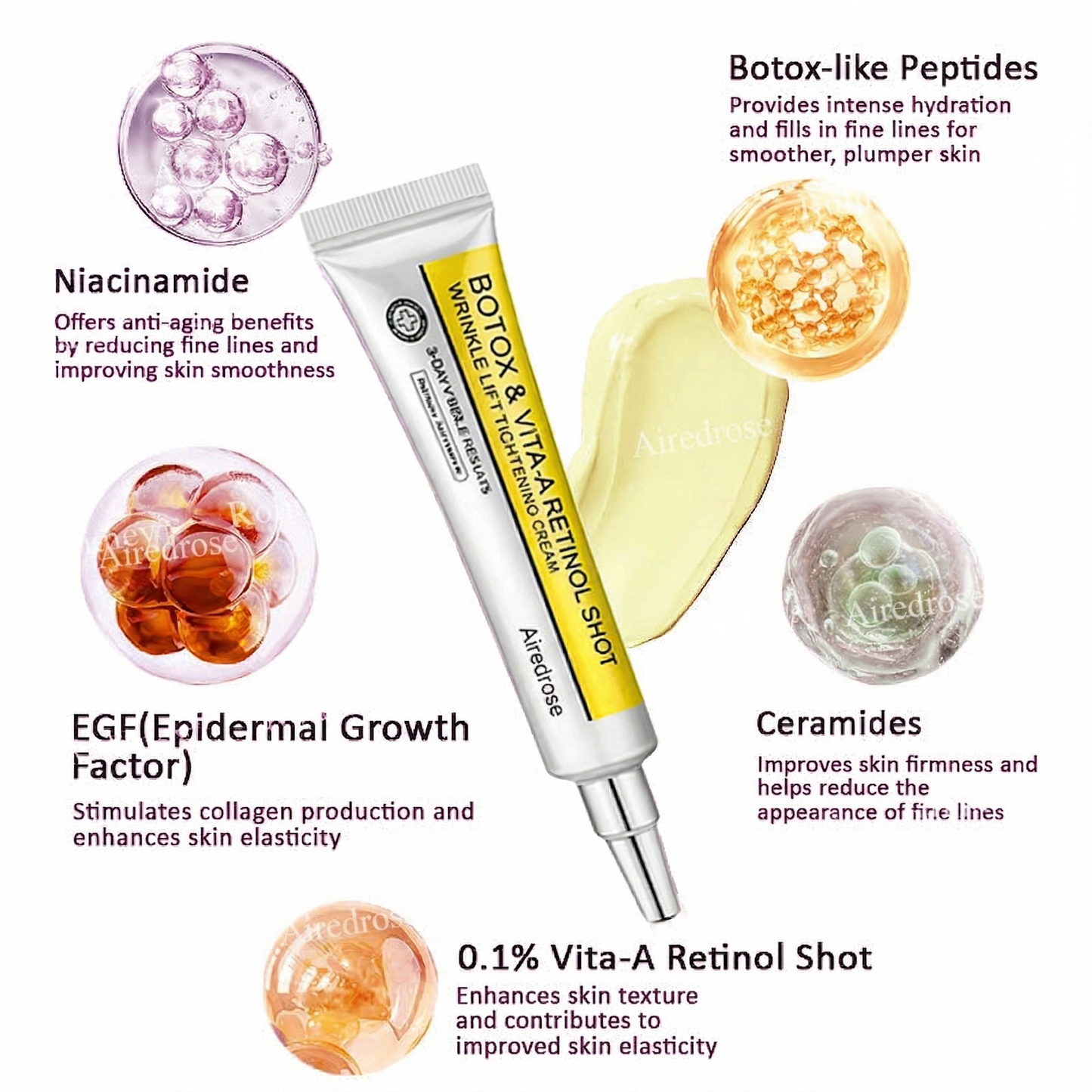Wrinkle-Lift⬆️ Airedrose® Botox & Vita A Retinol Shot Tightening cream