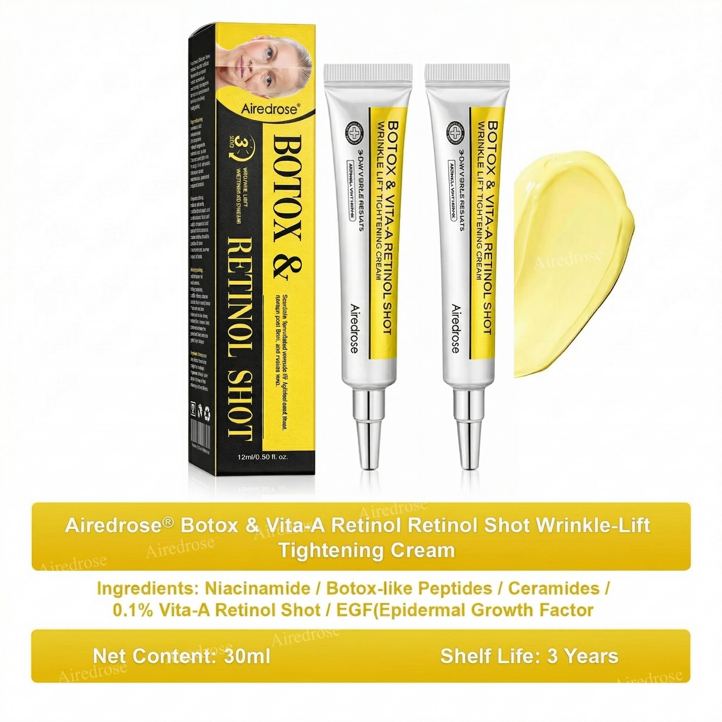 Wrinkle-Lift⬆️ Airedrose® Botox & Vita A Retinol Shot Tightening cream