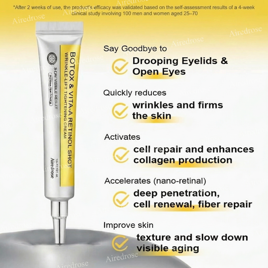 Wrinkle-Lift⬆️ Airedrose® Botox & Vita A Retinol Shot Tightening cream