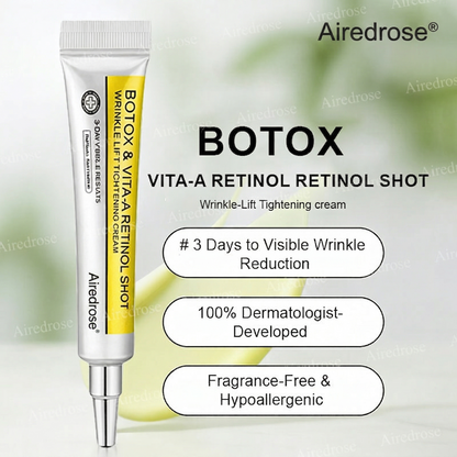 Wrinkle-Lift⬆️ Airedrose® Botox & Vita A Retinol Shot Tightening cream
